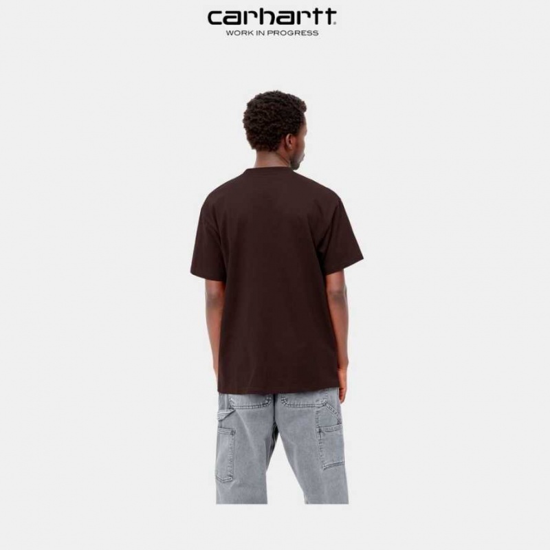 Ale Carhartt Wip Bubble Script T-Shirt - Danmark ZXB-9541552