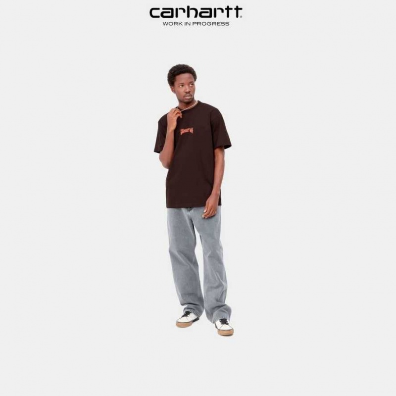 Ale Carhartt Wip Bubble Script T-Shirt - Danmark ZXB-9541552