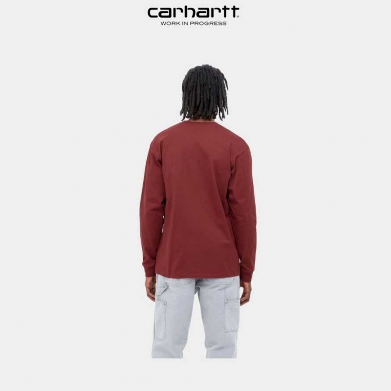 Corvina Carhartt Wip Chase Long Sleeve T-Shirt - Danmark HCP-9028766