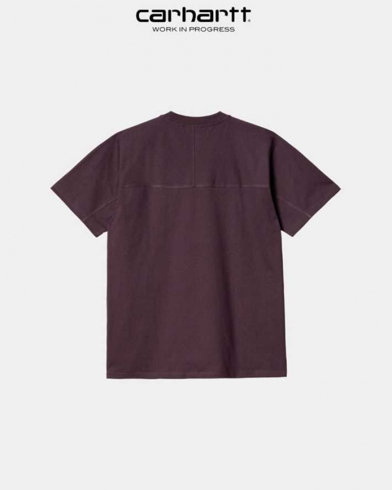 Noir Carhartt Wip City T-Shirt - Danmark ZQN-7119708