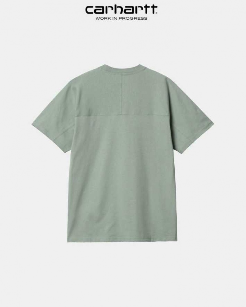 Misty Sage Carhartt Wip City T-Shirt Misty - Danmark LBE-8634508