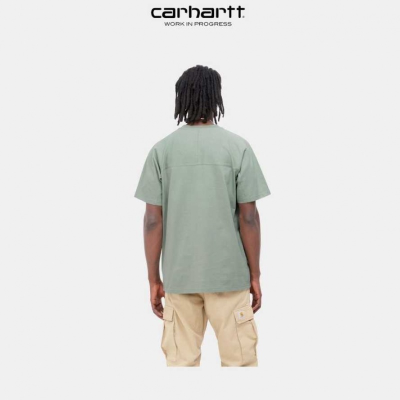 Misty Sage Carhartt Wip City T-Shirt Misty - Danmark LBE-8634508