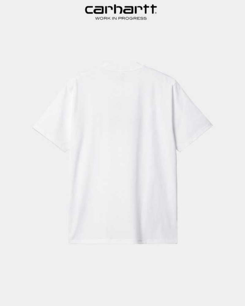 Blanche Carhartt Wip Dream Factory T-Shirt - Danmark HSD-6654951