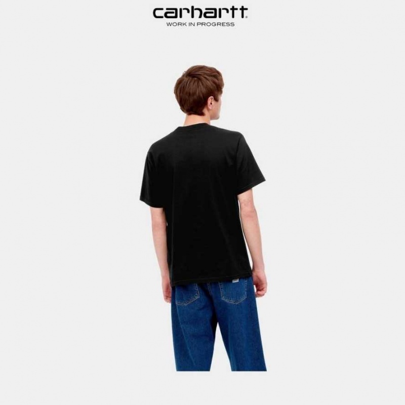 Noir Carhartt Wip Dream Factory T-Shirt - Danmark LPR-9924790