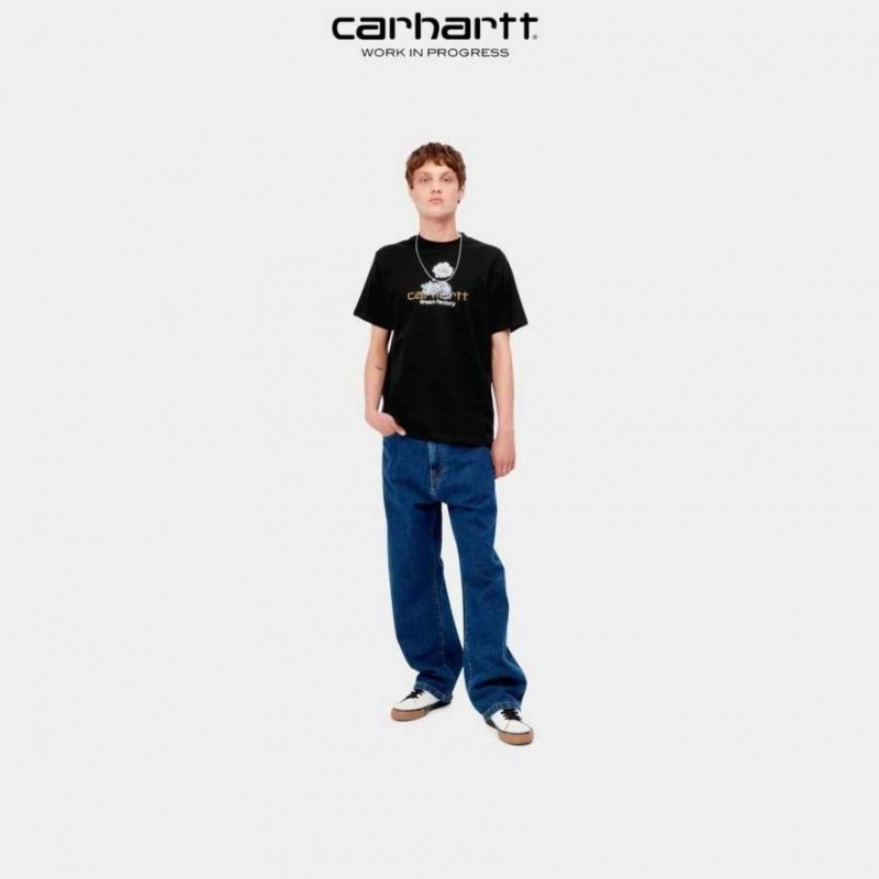 Noir Carhartt Wip Dream Factory T-Shirt - Danmark LPR-9924790