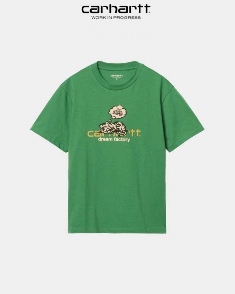 Bonsai Carhartt Wip Dream Factory T-Shirt - Danmark QWV-8273127