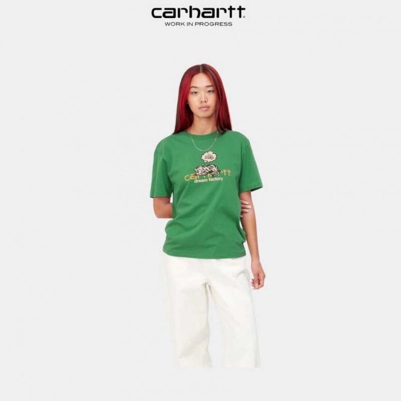 Bonsai Carhartt Wip Dream Factory T-Shirt - Danmark QWV-8273127