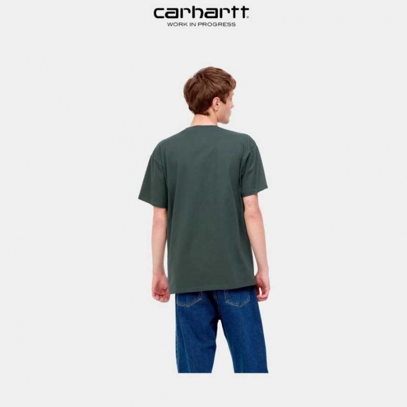 Juniper Carhartt Wip Duck Pond T-Shirt - Danmark JOL-1909098