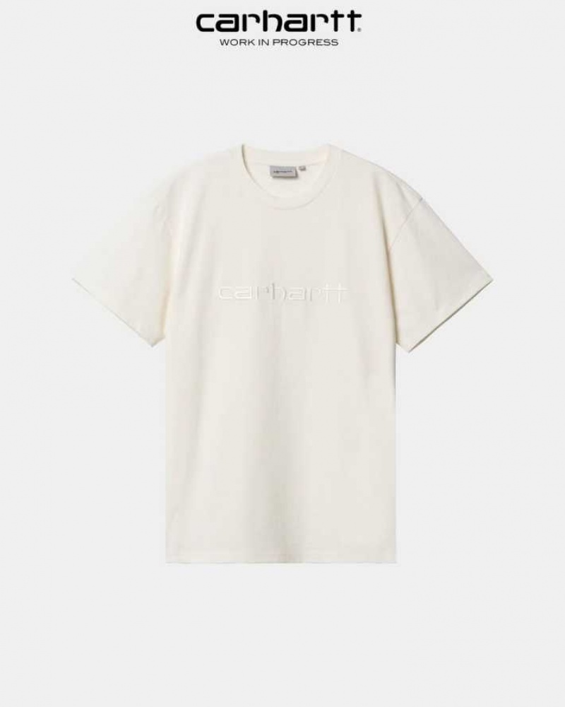 Wax Carhartt Wip Duster T-Shirt - Danmark GYP-8801407