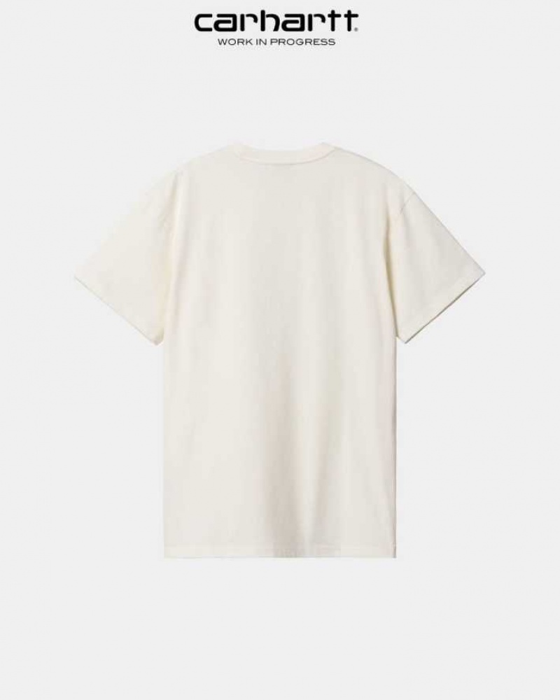 Wax Carhartt Wip Duster T-Shirt - Danmark GYP-8801407