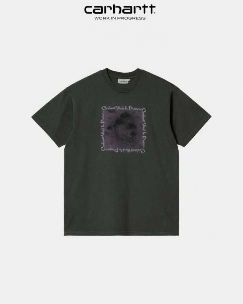 Boxwood Carhartt Wip Hallucinogen T-Shirt - Danmark OKF-3739065