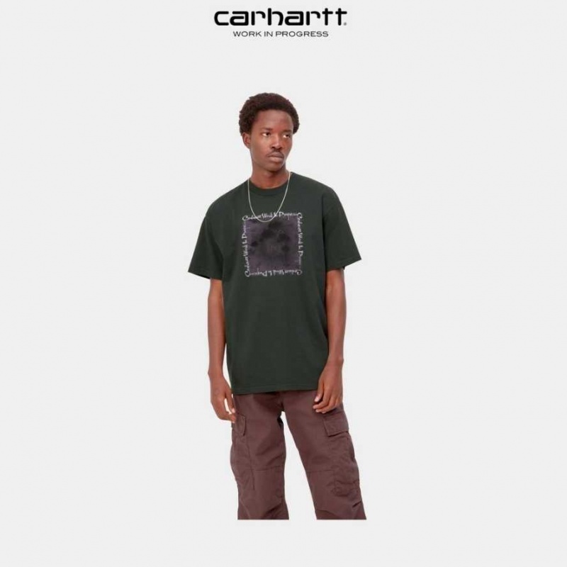 Boxwood Carhartt Wip Hallucinogen T-Shirt - Danmark OKF-3739065