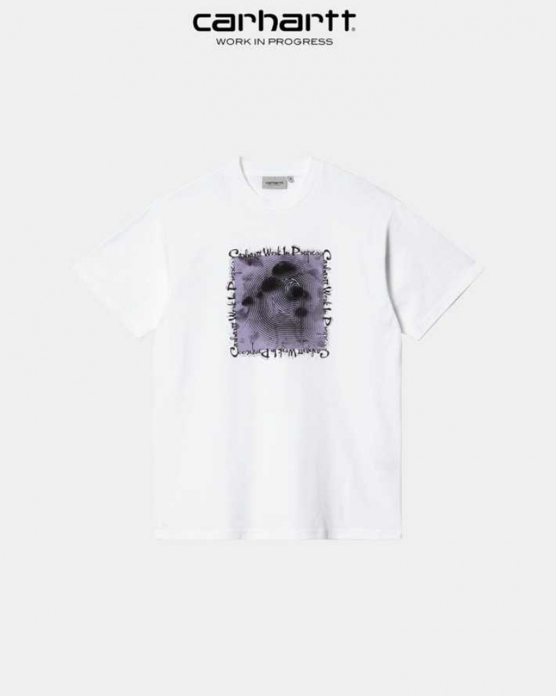 Blanche Carhartt Wip Hallucinogen T-Shirt - Danmark YUW-0901384