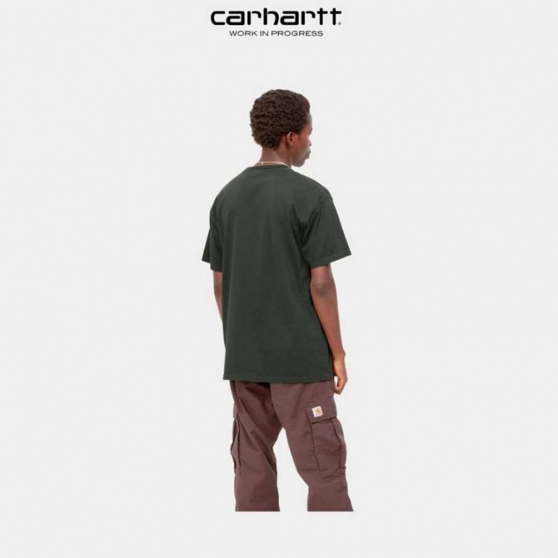 Boxwood Carhartt Wip Hallucinogen T-Shirt - Danmark OKF-3739065