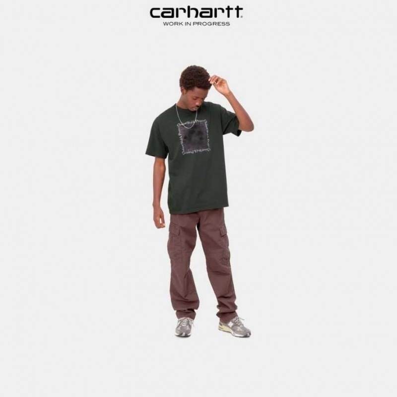 Boxwood Carhartt Wip Hallucinogen T-Shirt - Danmark OKF-3739065