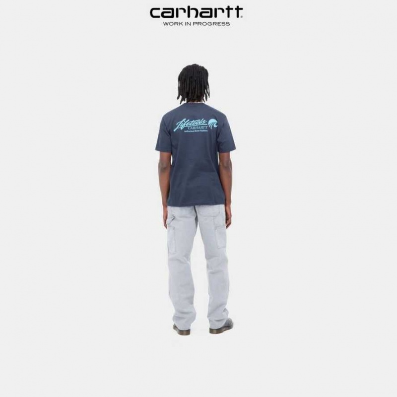 Enzian Carhartt Wip Home Builders T-Shirt - Danmark QPK-2894638