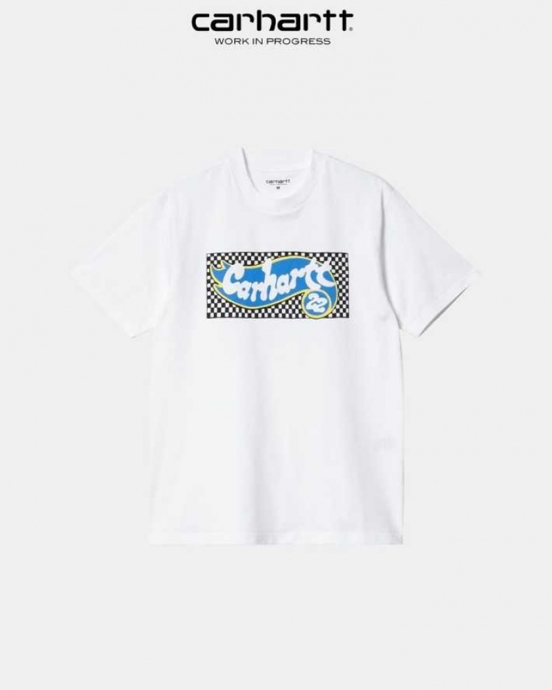 Blanche Carhartt Wip Joyride T-Shirt - Danmark TXH-2578868