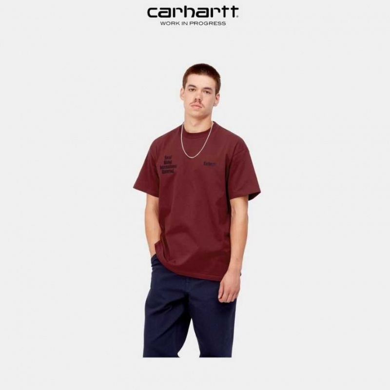 Corvina Carhartt Wip Letterman T-Shirt - Danmark VMH-6184553