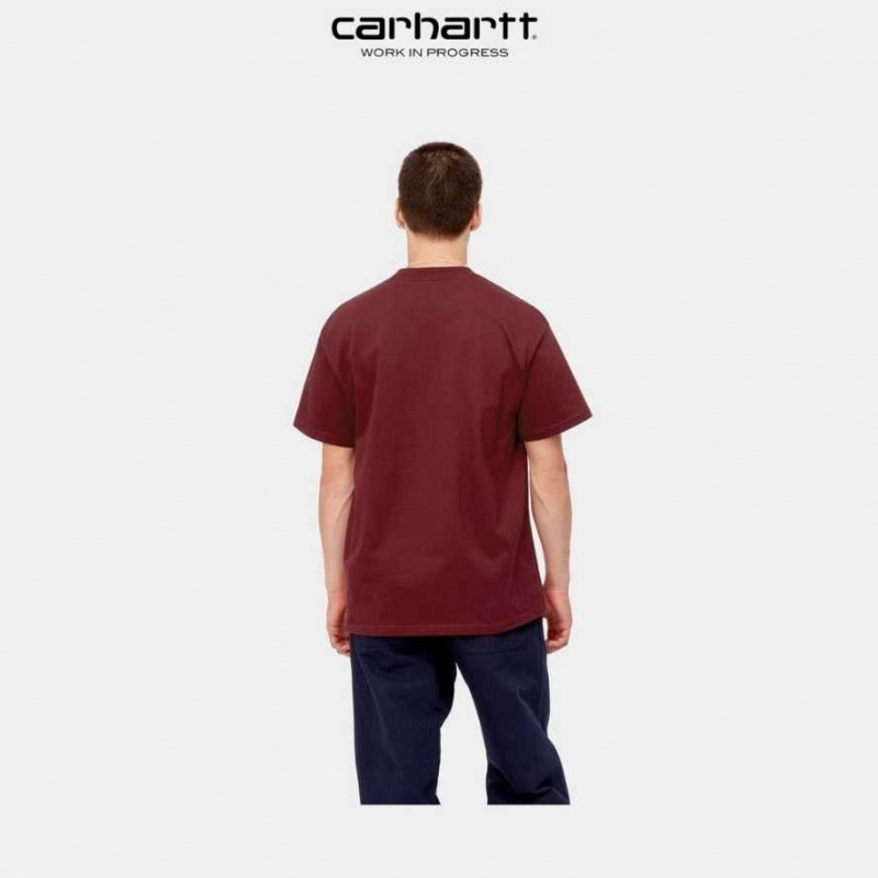 Corvina Carhartt Wip Letterman T-Shirt - Danmark VMH-6184553