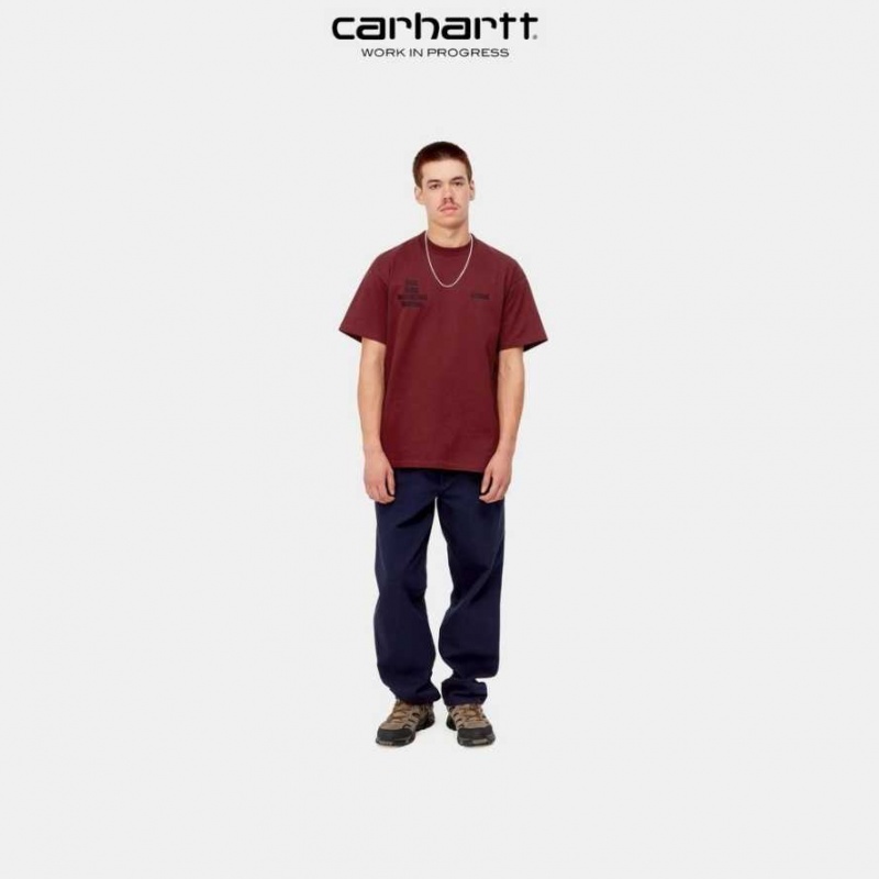 Corvina Carhartt Wip Letterman T-Shirt - Danmark VMH-6184553