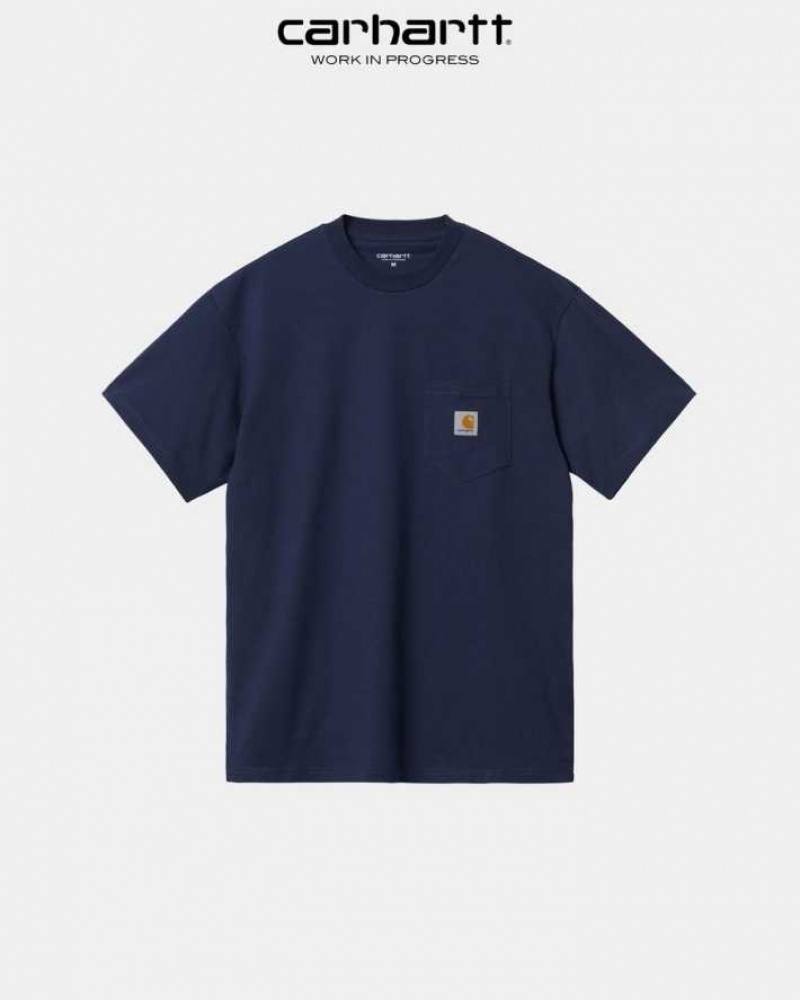 Enzian Carhartt Wip Local Pocket T-Shirt - Danmark HFR-7949278