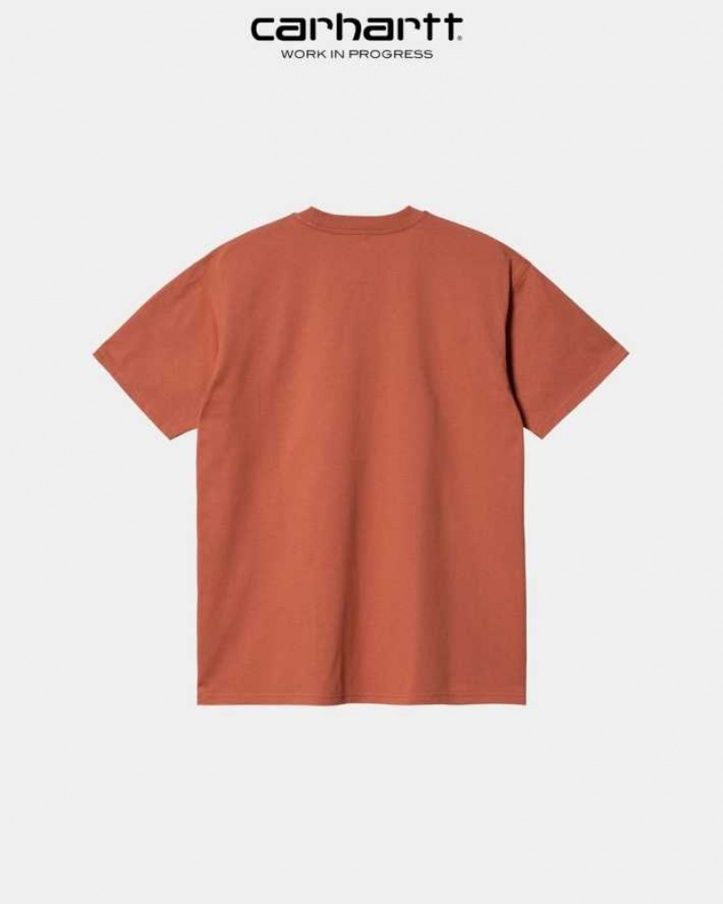 Phoenix Carhartt Wip Locker T-Shirt - Danmark KIS-6673342