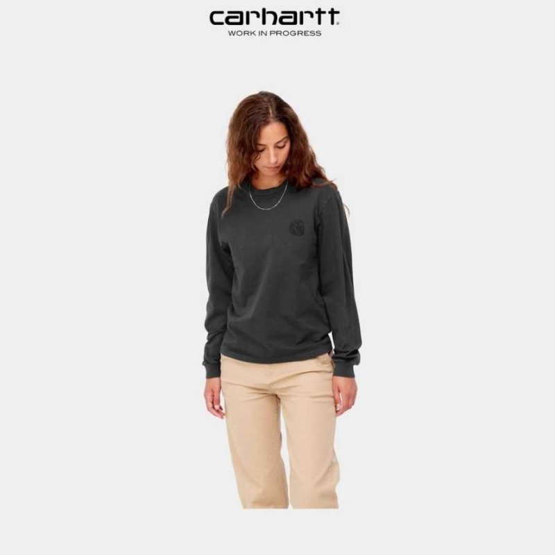 Vulcan Carhartt Wip Long Sleeve Verse C T-Shirt - Danmark KAZ-1600056