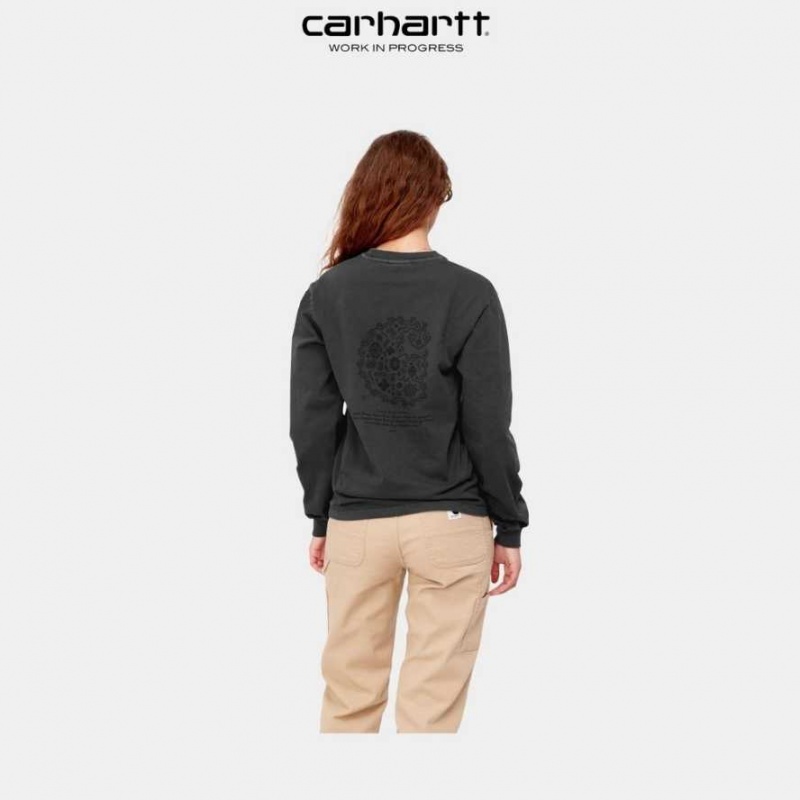 Vulcan Carhartt Wip Long Sleeve Verse C T-Shirt - Danmark KAZ-1600056