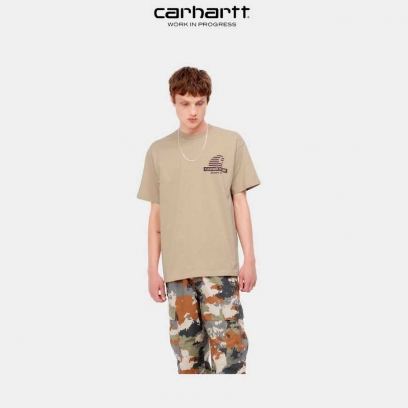 Wall Carhartt Wip Mechanic T-Shirt - Danmark KUD-1430641