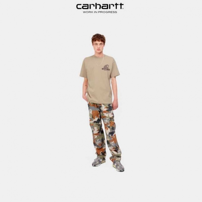 Wall Carhartt Wip Mechanic T-Shirt - Danmark KUD-1430641