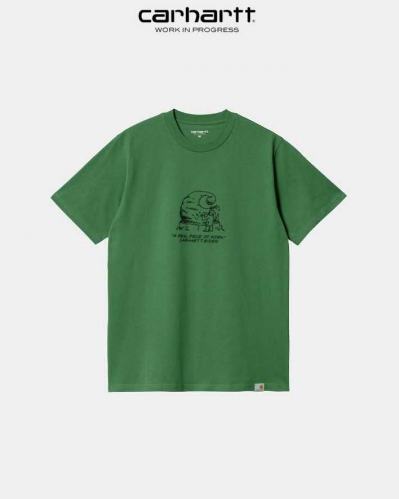 Bonsai Carhartt Wip Piece Of Travail T-Shirt - Danmark FCP-7163399