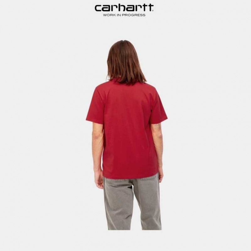 Rocket Carhartt Wip Pocket T-Shirt - Danmark OXT-9267525