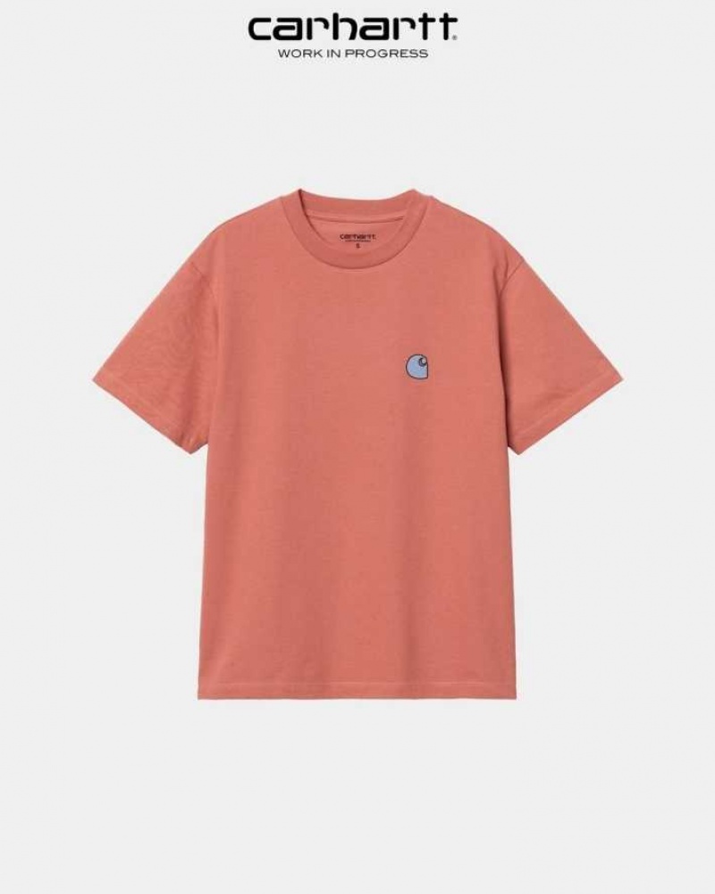 Misty Blush Carhartt Wip Putty T-Shirt Misty - Danmark BKS-0605516