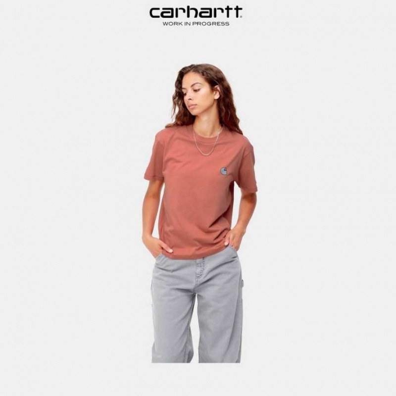 Misty Blush Carhartt Wip Putty T-Shirt Misty - Danmark BKS-0605516