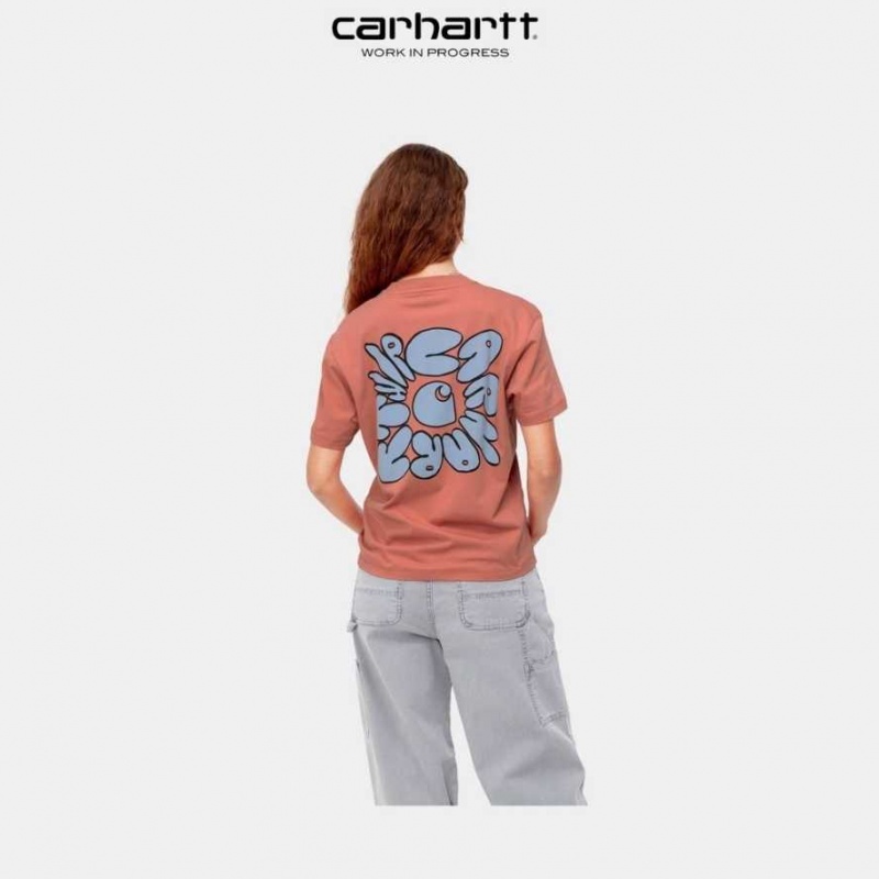 Misty Blush Carhartt Wip Putty T-Shirt Misty - Danmark BKS-0605516