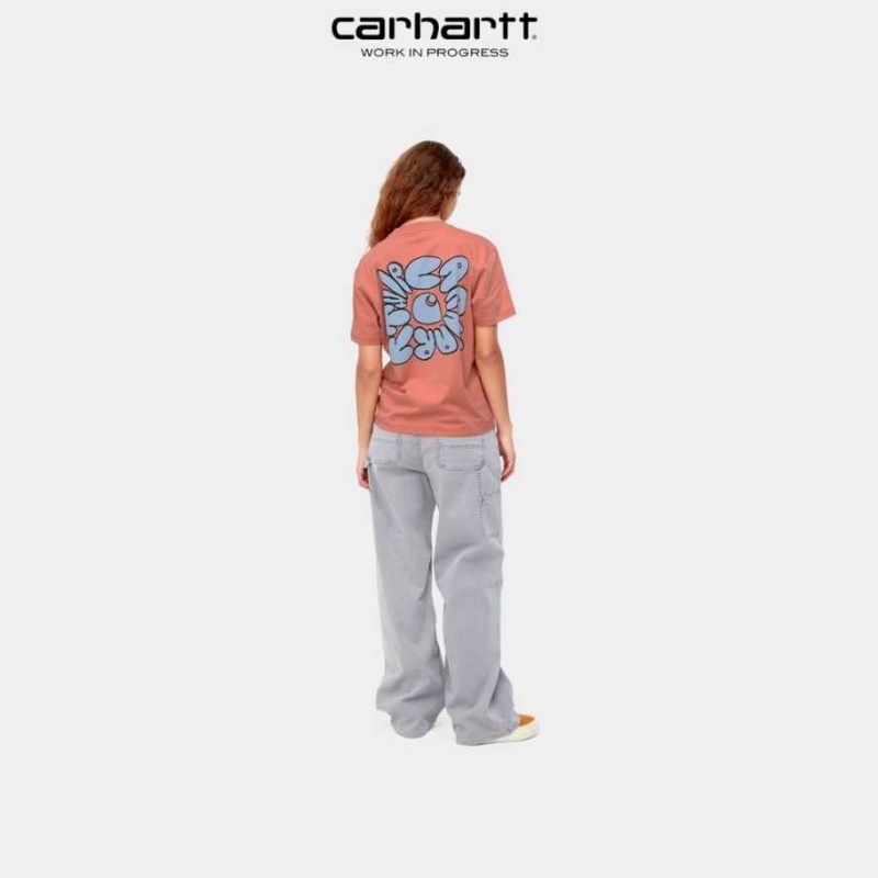 Misty Blush Carhartt Wip Putty T-Shirt Misty - Danmark BKS-0605516