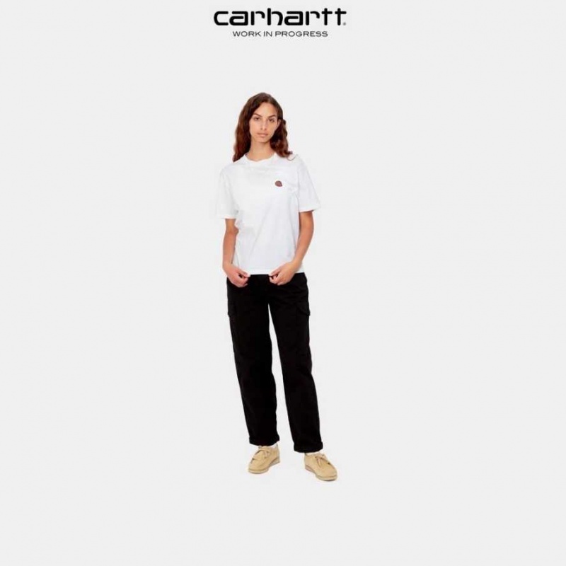 Blanche Carhartt Wip Putty T-Shirt - Danmark LQF-3071760