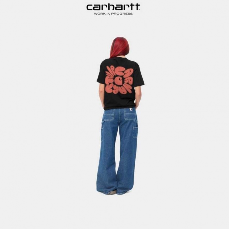 Noir Carhartt Wip Putty T-Shirt - Danmark DZC-7124687