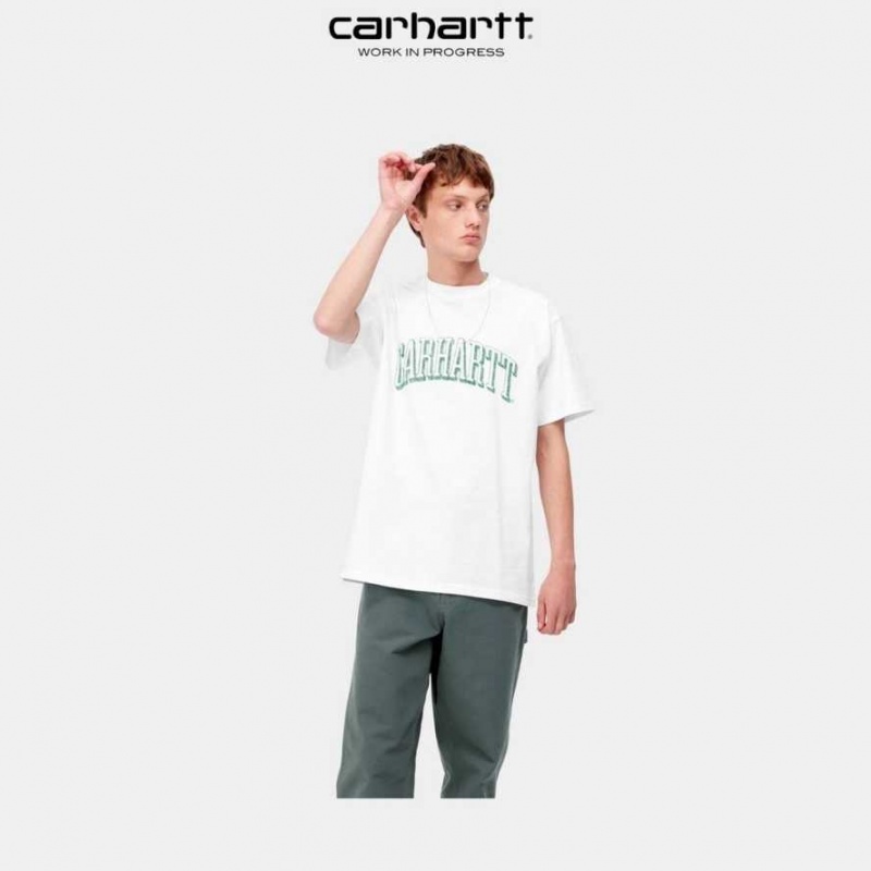 Blanche Carhartt Wip Scrawl Script T-Shirt - Danmark REG-6403670