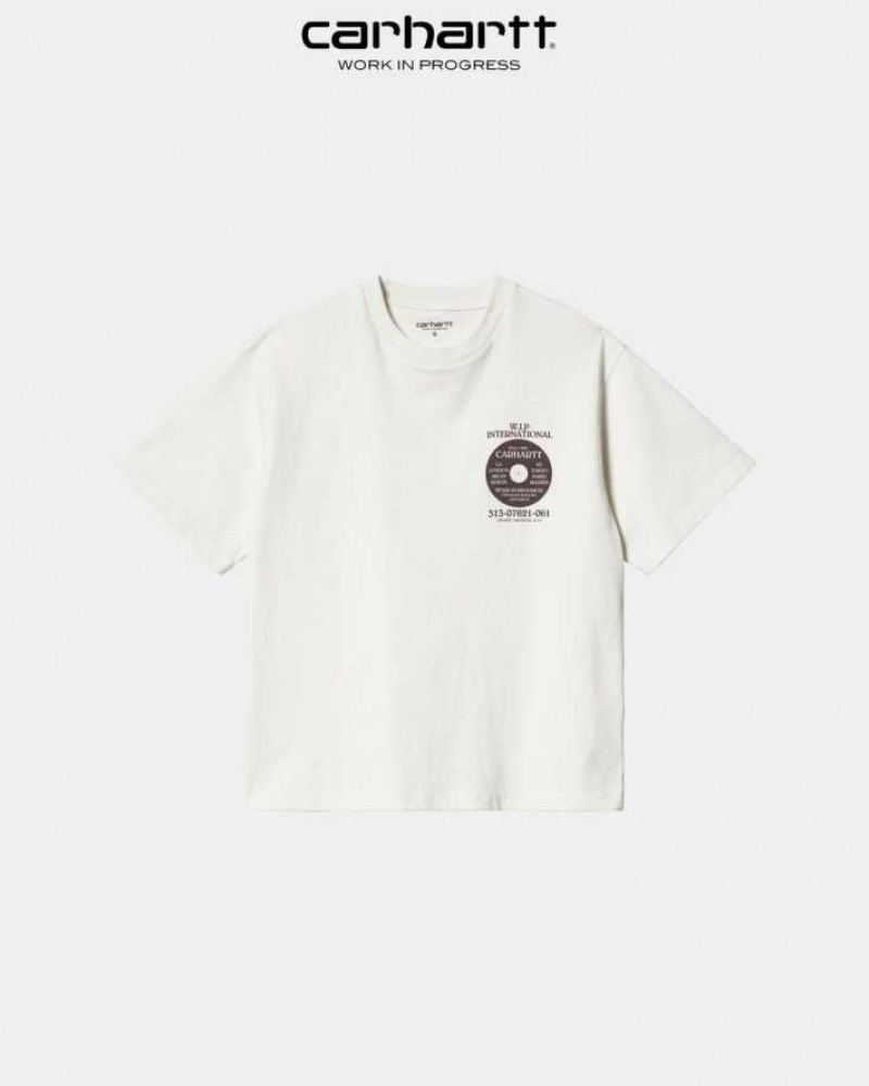 Wax Carhartt Wip Sensory T-Shirt - Danmark ZBI-6742508