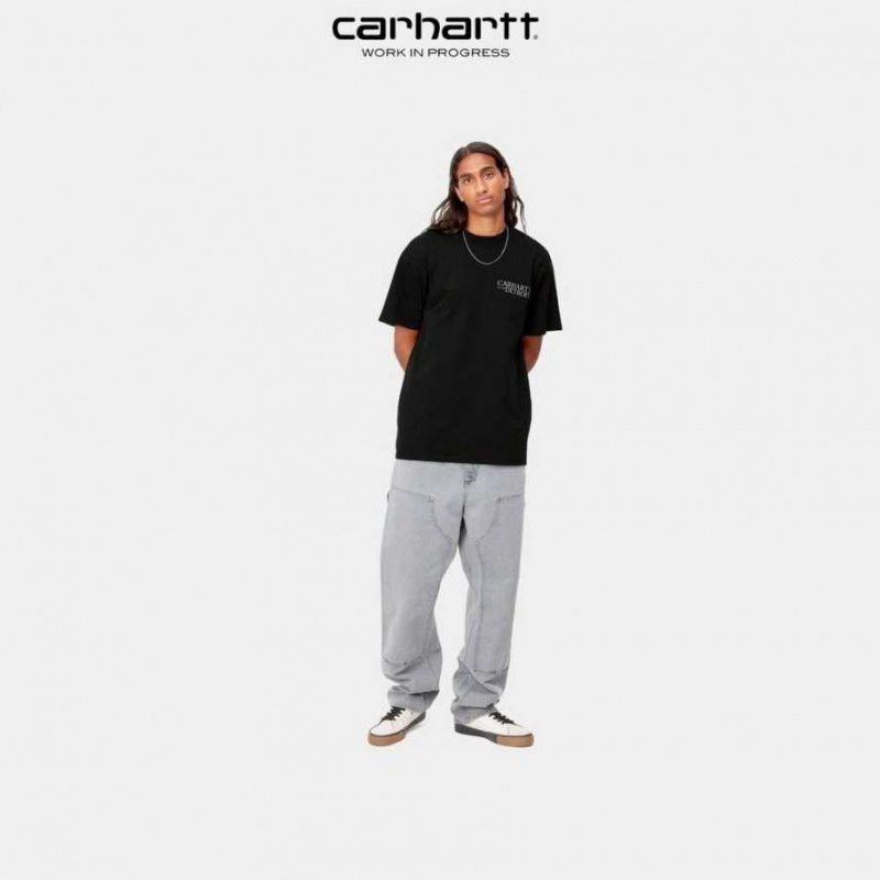 Noir Carhartt Wip Undisputed T-Shirt - Danmark UHU-0283909