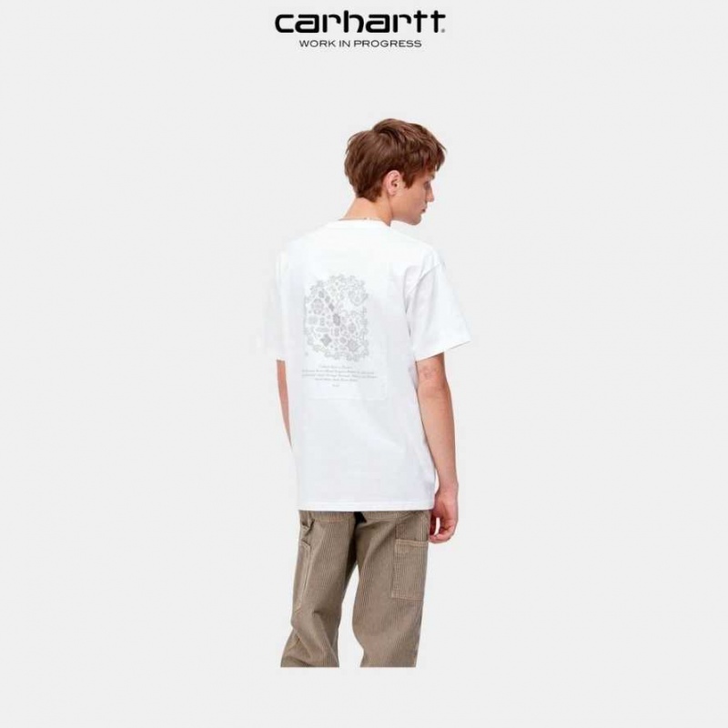 Blanche Carhartt Wip Verse Patch T-Shirt - Danmark ETZ-7236390