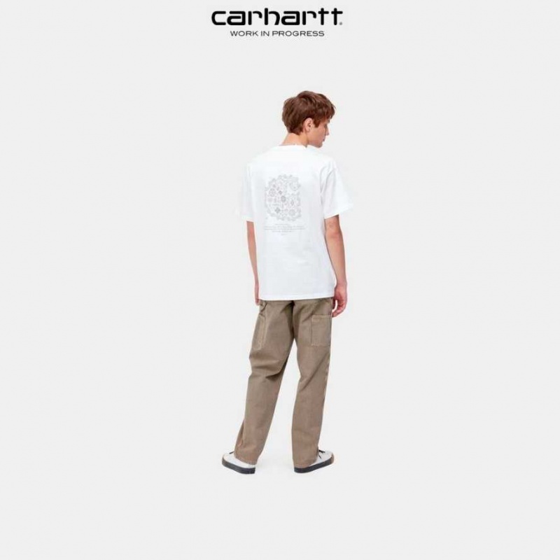 Blanche Carhartt Wip Verse Patch T-Shirt - Danmark ETZ-7236390