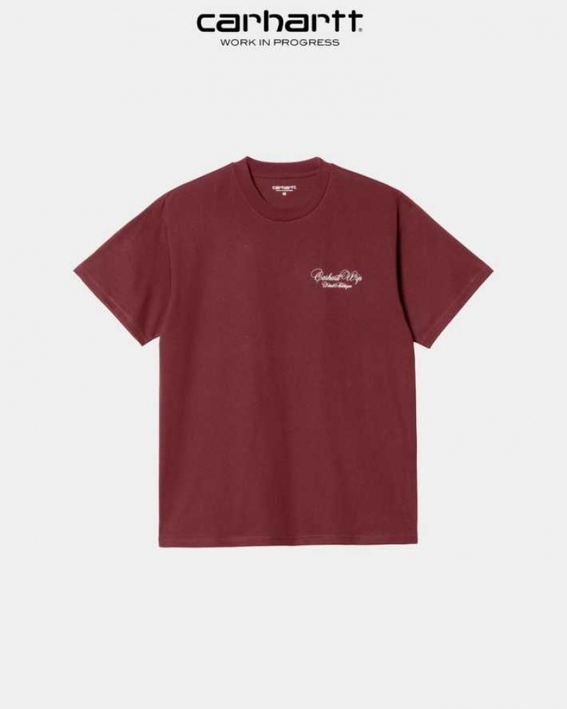 Corvina Carhartt Wip Vino T-Shirt - Danmark IYC-0601666