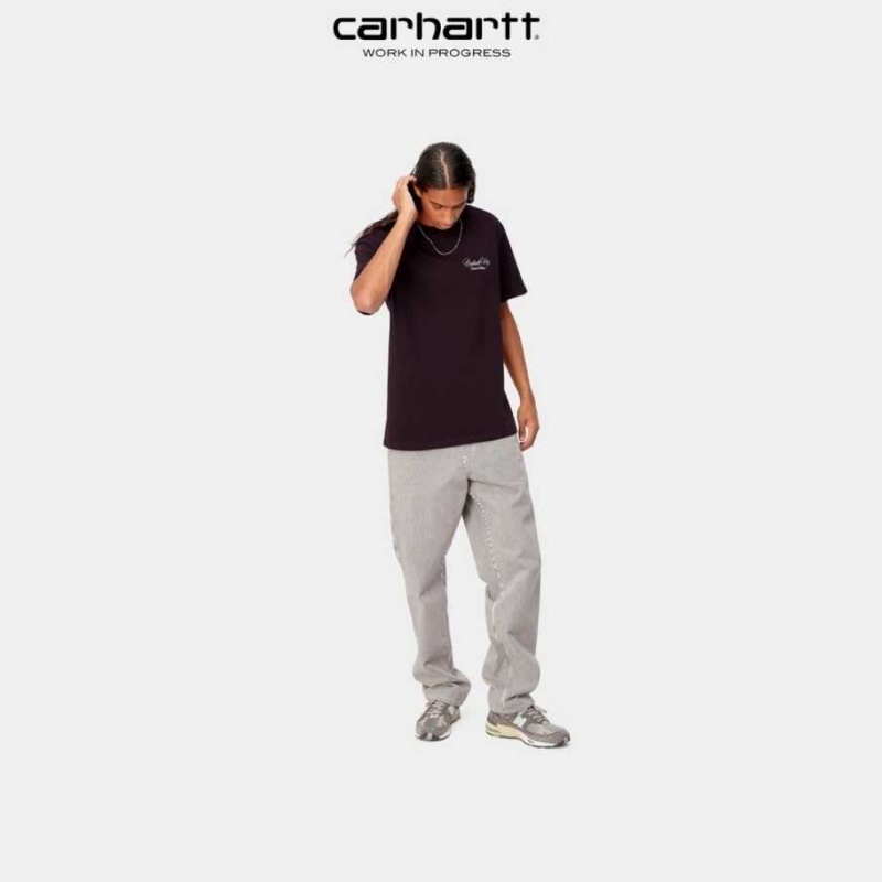 Noir Carhartt Wip Vino T-Shirt - Danmark VZJ-0025081