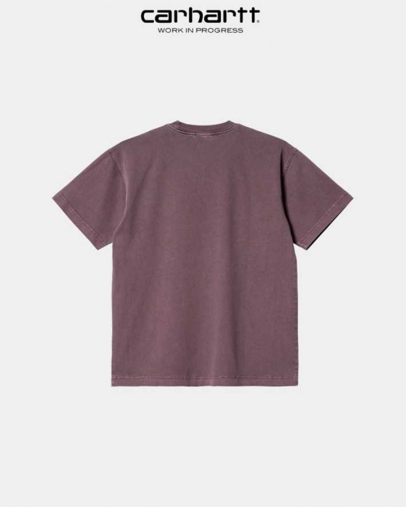 Noir Carhartt Wip Vista T-Shirt - Danmark NGS-3476204