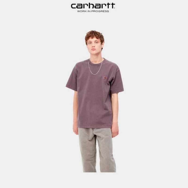 Noir Carhartt Wip Vista T-Shirt - Danmark NGS-3476204