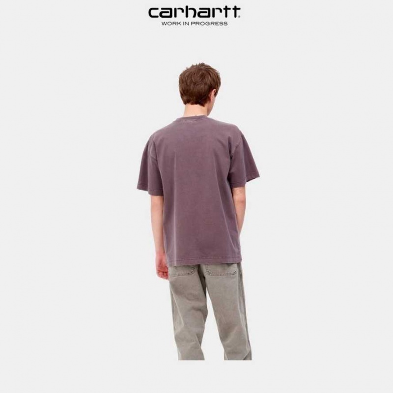 Noir Carhartt Wip Vista T-Shirt - Danmark NGS-3476204