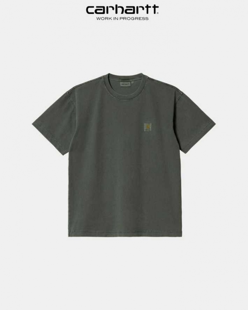 Boxwood Carhartt Wip Vista T-Shirt - Danmark DUC-0479602