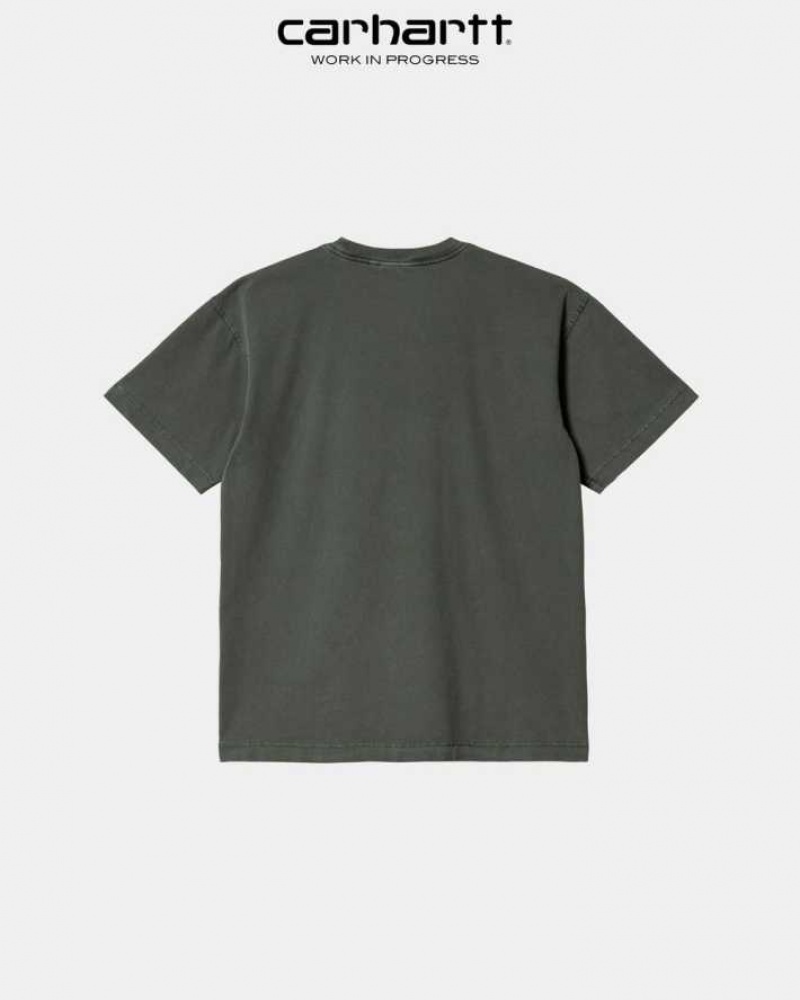 Boxwood Carhartt Wip Vista T-Shirt - Danmark DUC-0479602